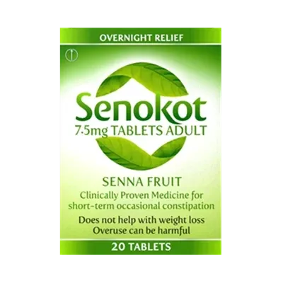 Senokot 7.5 mg Tablets Adult